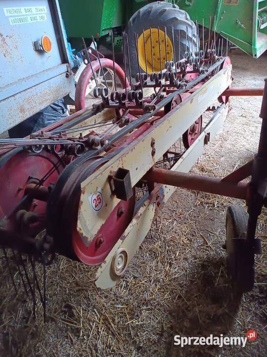 Przewracarka taśmowa na trzy rzędy nieuszkodzony małopolskie Wielmoża