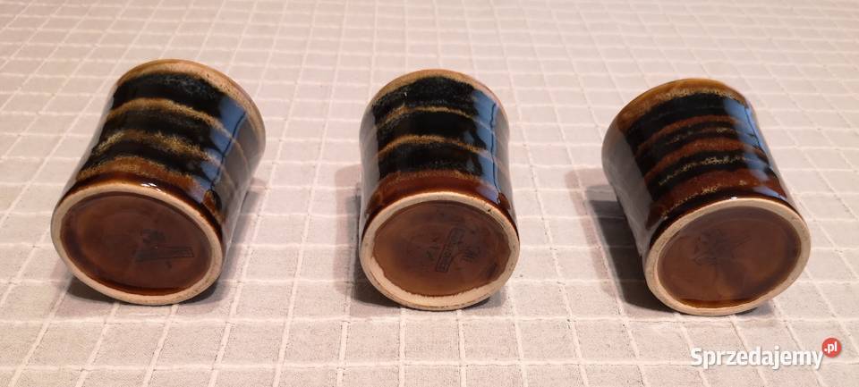 Kubki do grzanego wina Mirostowice PRL Katowice