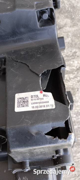 Hyundai Tucson 3 Lampa Lewa Lift 18 Full Led osobowe Poświętne