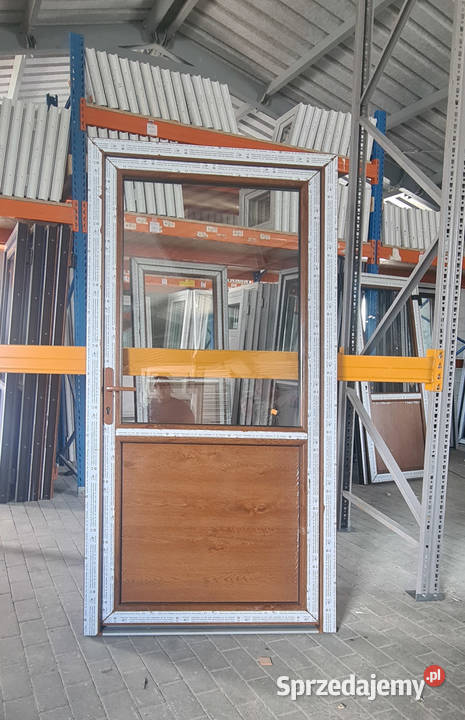 DRZWI Kacprzak 100x210 Drzwi ZEWNĘTRZNE PCV Siedlce