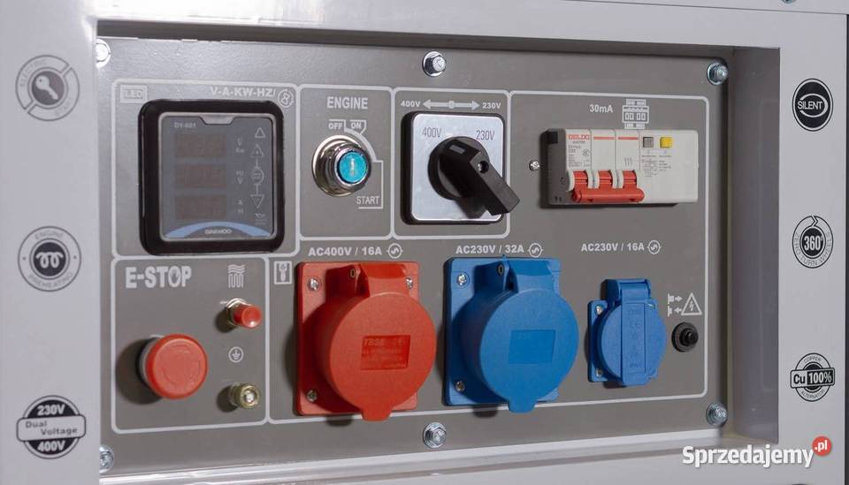 Agregat prądotwórczy Daewoo 81kVA 15 Bolesławiec