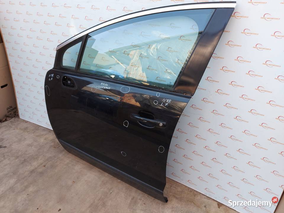 PEUGEOT 3008 I 11r drzwi lewe przód 180 mikronów Drzwi Kielce sprzedam