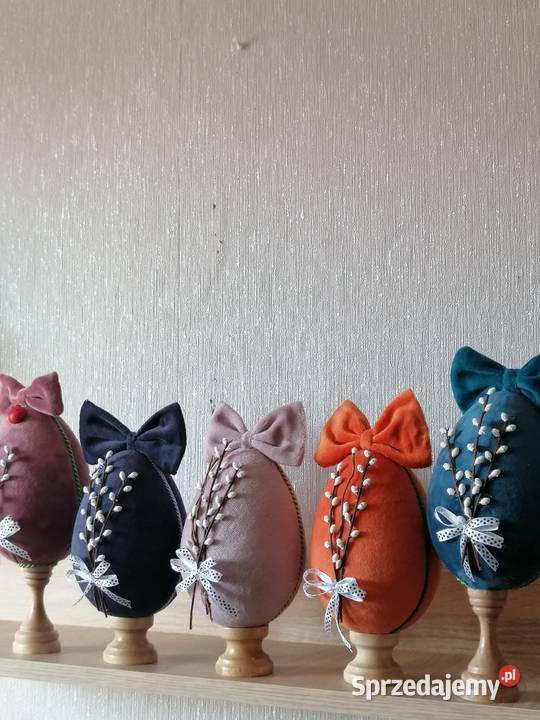 Jajka wielkanocne Dekoracje świąteczne Ozdoby śląskie