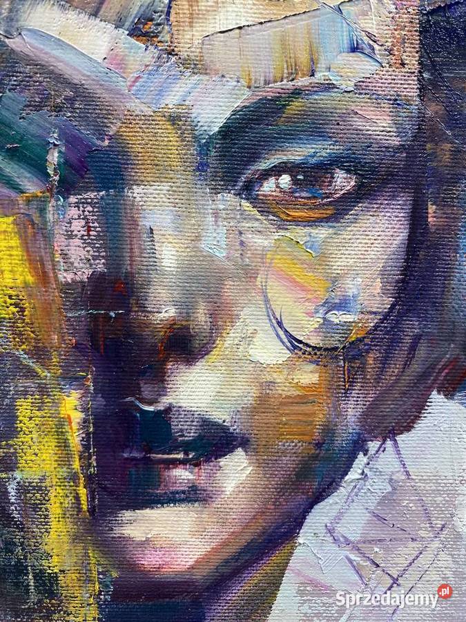 Pitsko Giennadij Czarująca dziewczyna 60x50 pomorskie Rumia sprzedam