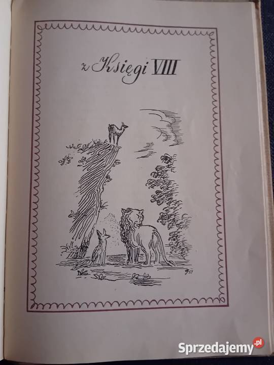 IA Kryłow Bajki wybrane KiW 1951 r Wydanie I Koźminek