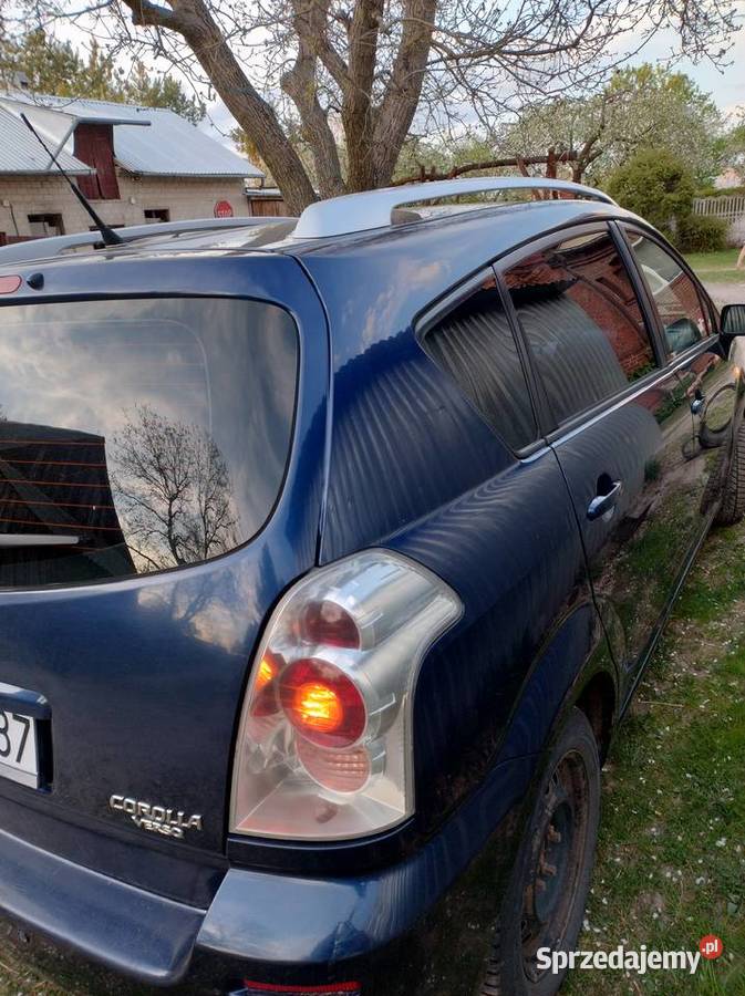 Toyota Corolla Verso 7osobowy Rejowiec Fabryczny
