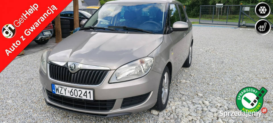 koda Fabia zadbana liftingu Ekonomiczna II elektryczne lusterka Fabia Stare Budy