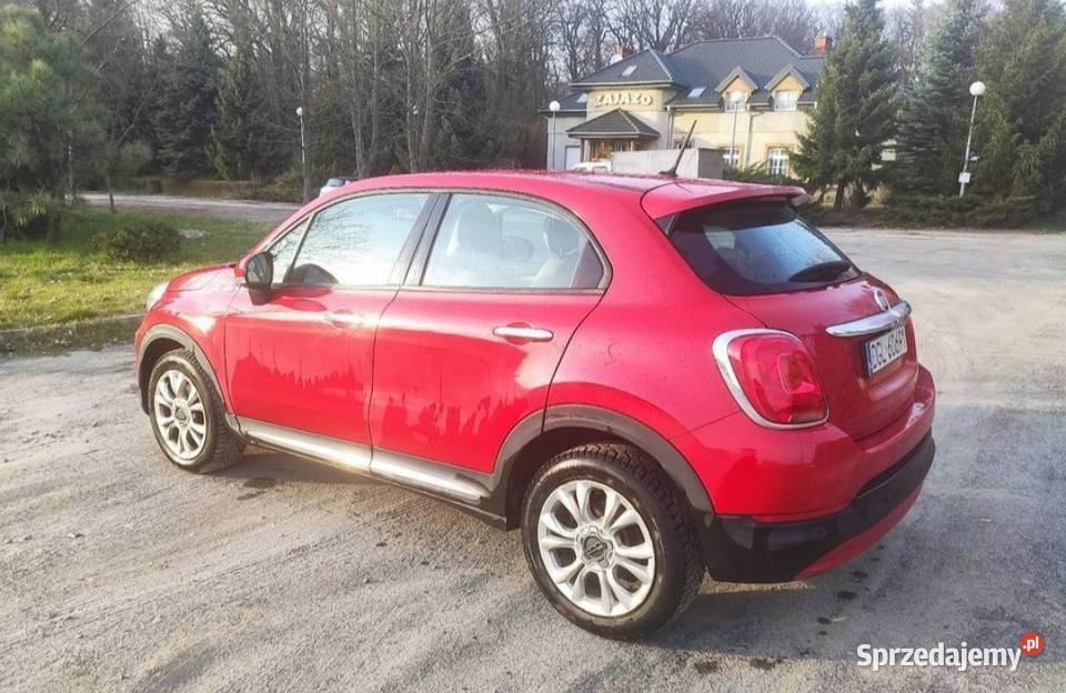 Fiat 500x 16 MJet 8xalufelgi czerwony Głogów