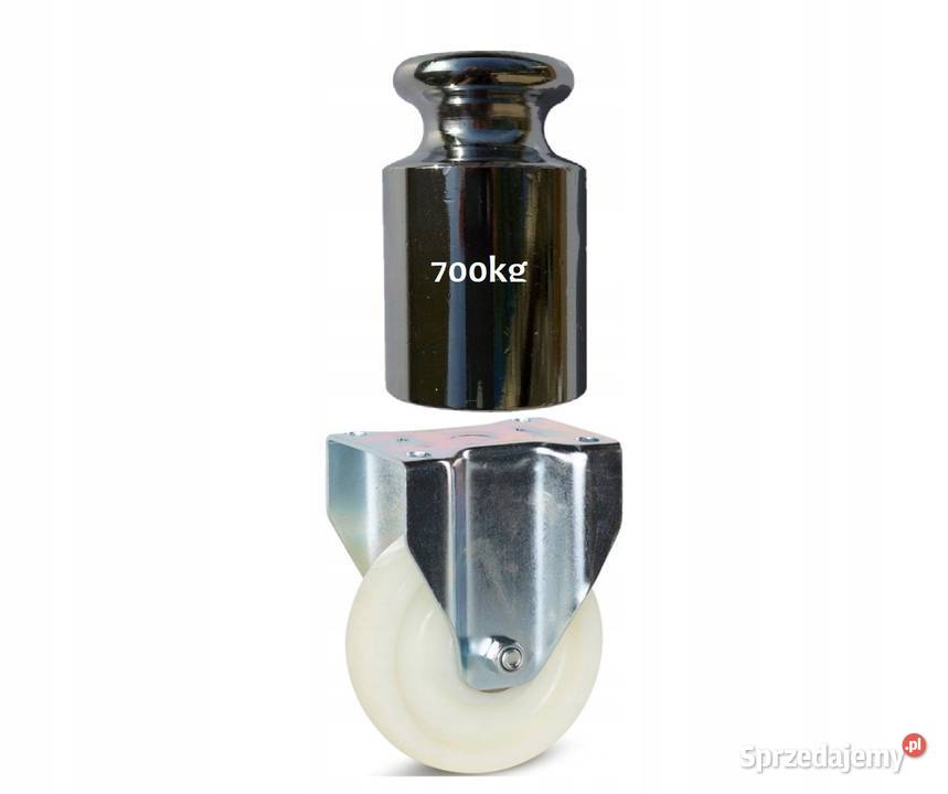 Koło Stałe ze stali nierdzewnej 150mm 700 Nylon Kółka