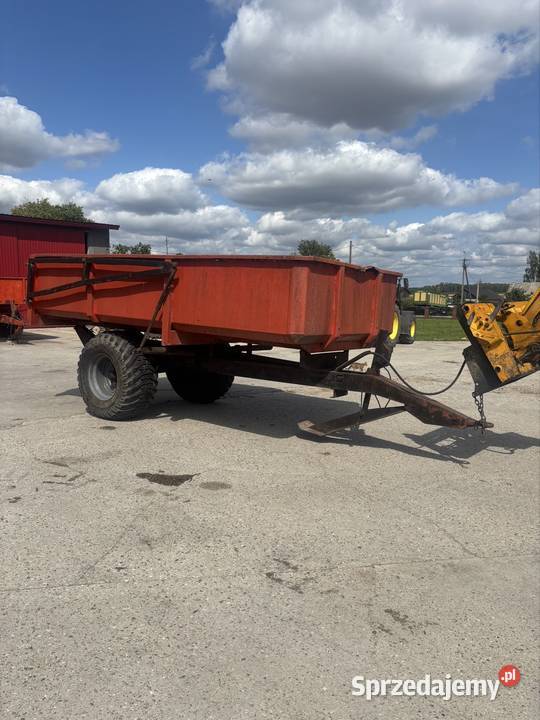 Przyczepa skorupowa 8 ton