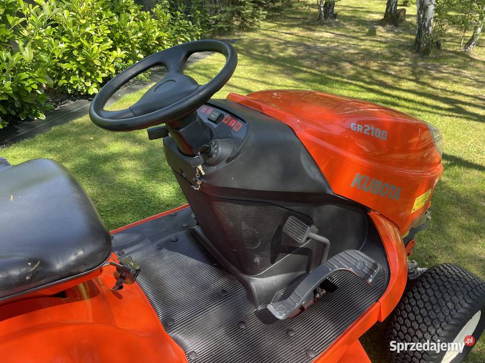 Kosiarka traktorek Kubota GR2100 4x4 Diesel kosz