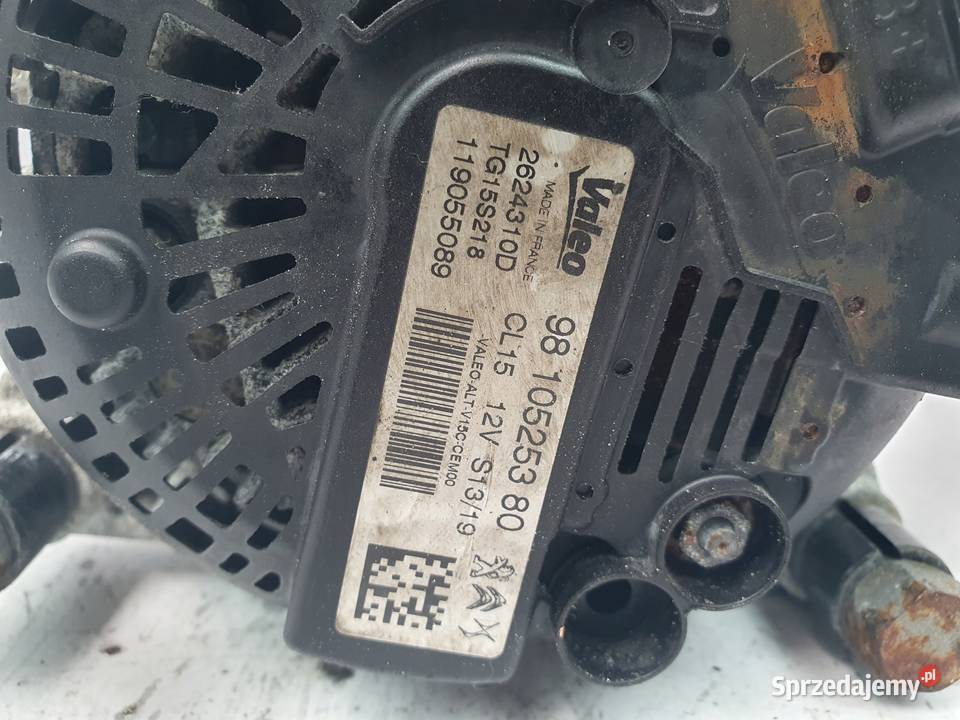ALTERNATOR Citroen C3 III 16 BlueHDi 9810525380 Chełm