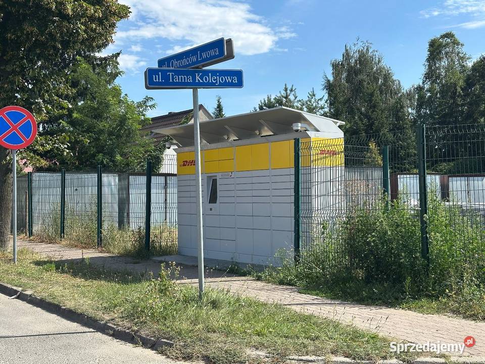 Garażmagazyn na prywatnym zamknięty terenie blacha wielkopolskie Leszno sprzedam