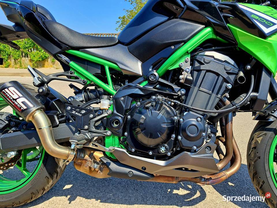 Kawasaki Z900 2023ok pełna moc A2 dodatki 12000km Motoryzacja Łask
