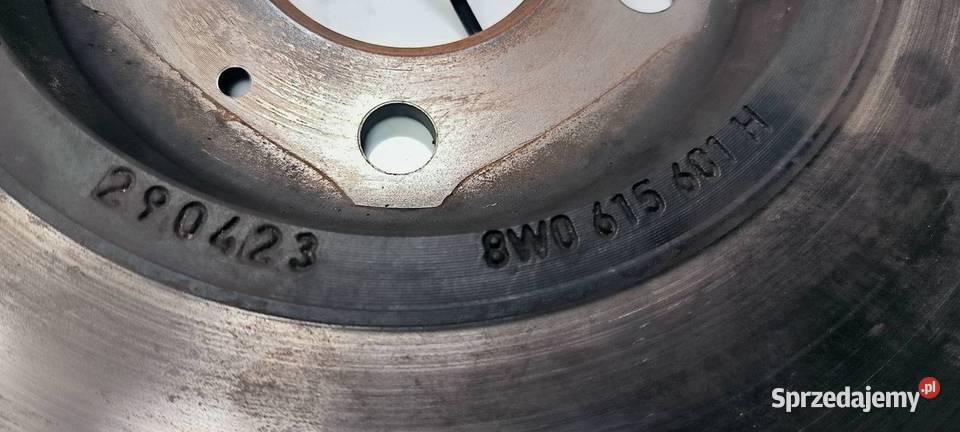 TARCZE HAMULCOWE TYŁ AUDI A4 B9 QUATTRO osobowe Lipno