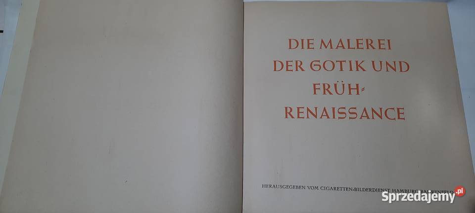 Malarstwo gotyckie 1938 K22 Warszawa