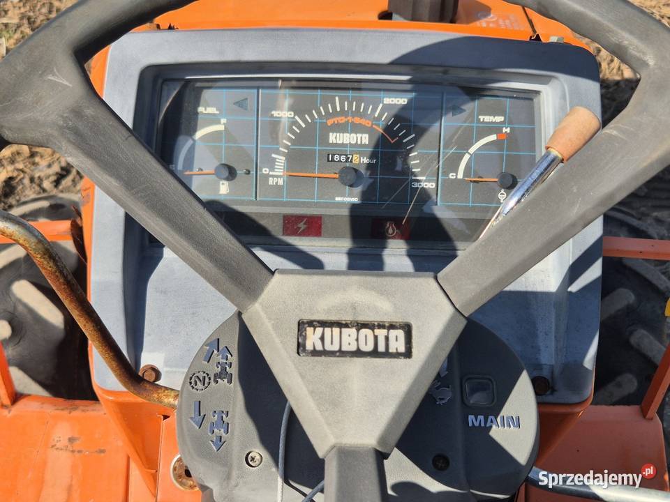 Traktorek traktor KUBOTA L120D 20 44 Małuszyn
