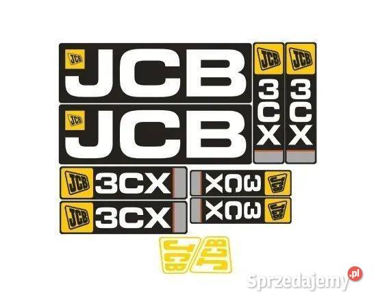 Naklejki oklejenie JCB 3CX Zamiennik Karoseria Janików