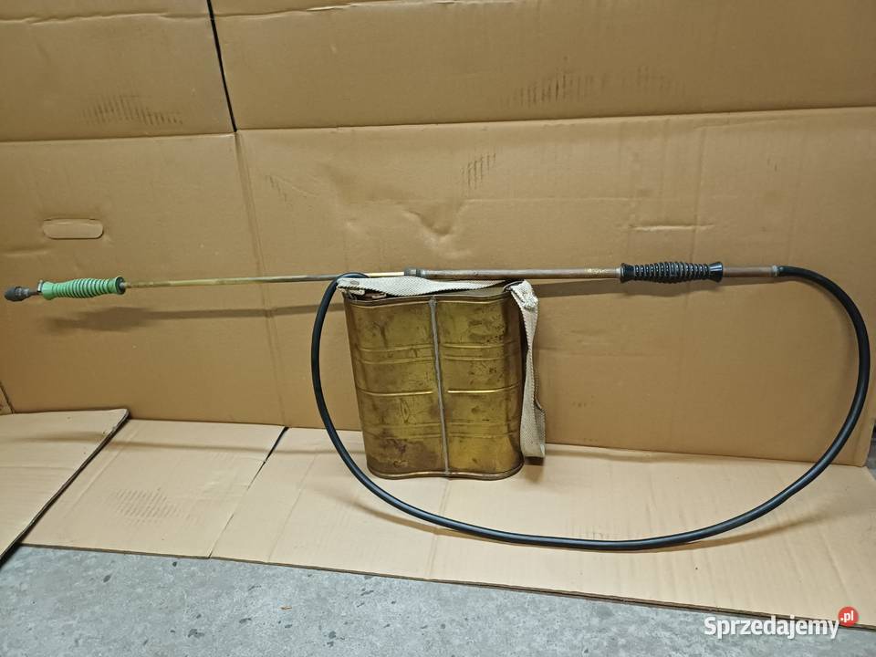 Opryskiwacz ręczny miedziany stary PRL pomorskie Gdańsk sprzedam