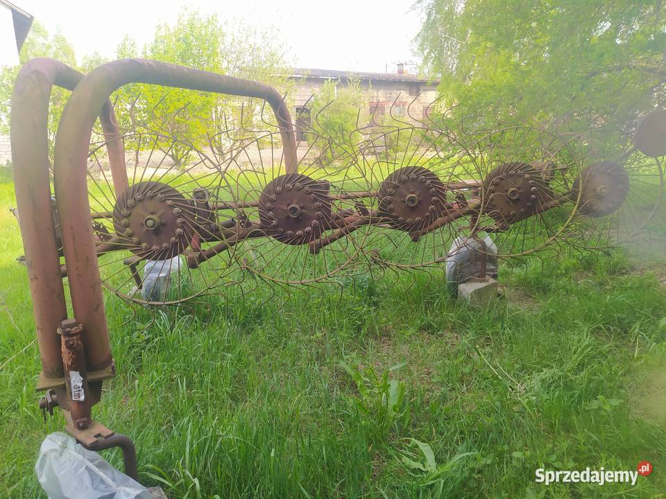 Przetrząsaczo zgrabiarka 5gwiazdowa Ryki