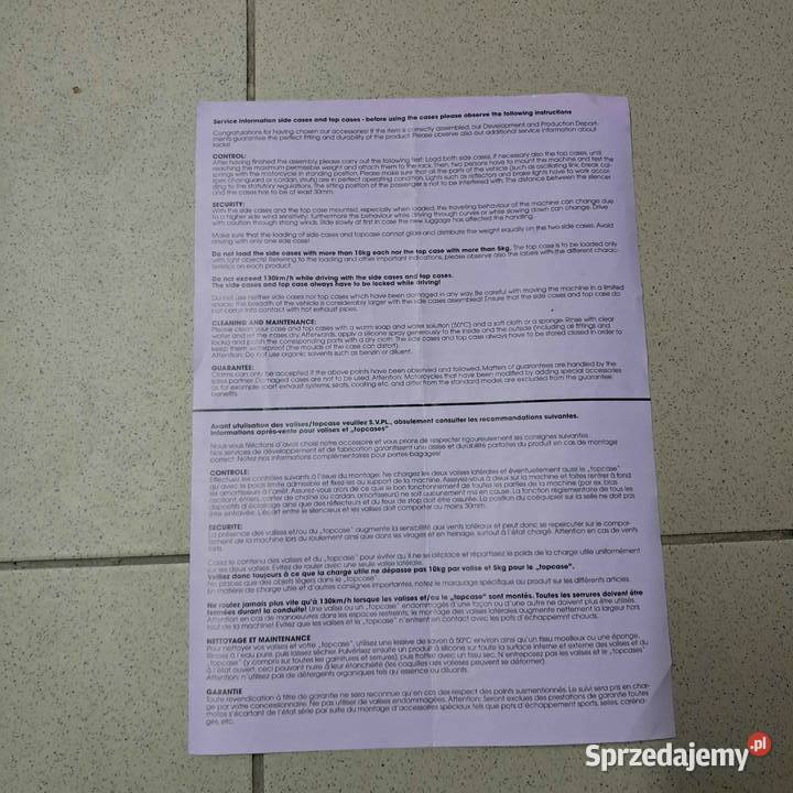 BMW F800ST zestaw Hepco Becker kufry stelaż Akcesoria motocyklowe