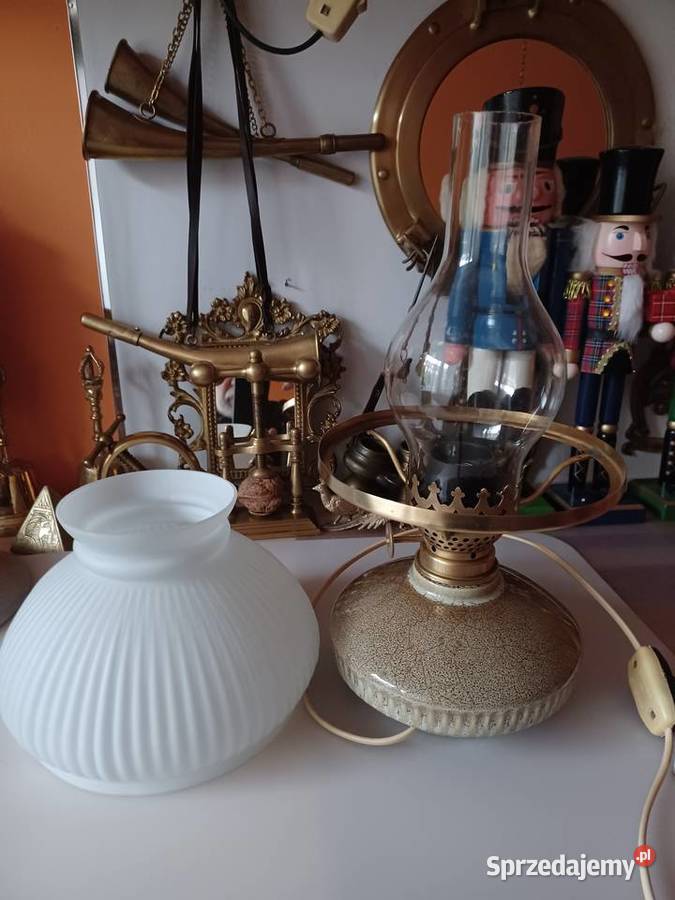 Lampa stołowa PRL Wałbrzych Poznań