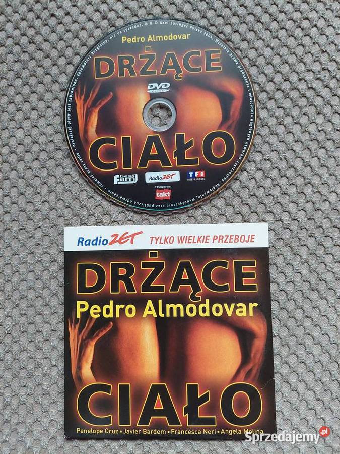 film Drżące ciało reż Pedro Almodovar 1 płyta