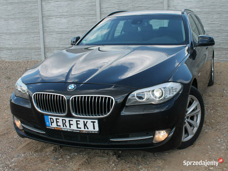 BMW 520 F10 F11 20 D 184 Automat BIXENON Duża nieuszkodzony Zielenin