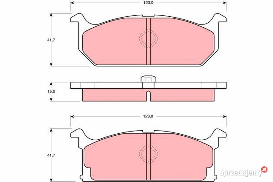 Klocki hamulcowe GDB 382 Lucas Suzuki Alto Swift Katowice sprzedam