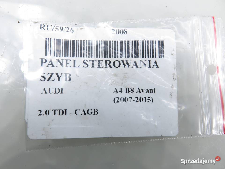 PANEL SZYB AUDI A4 B8 Avant 20072015 8K1867171D