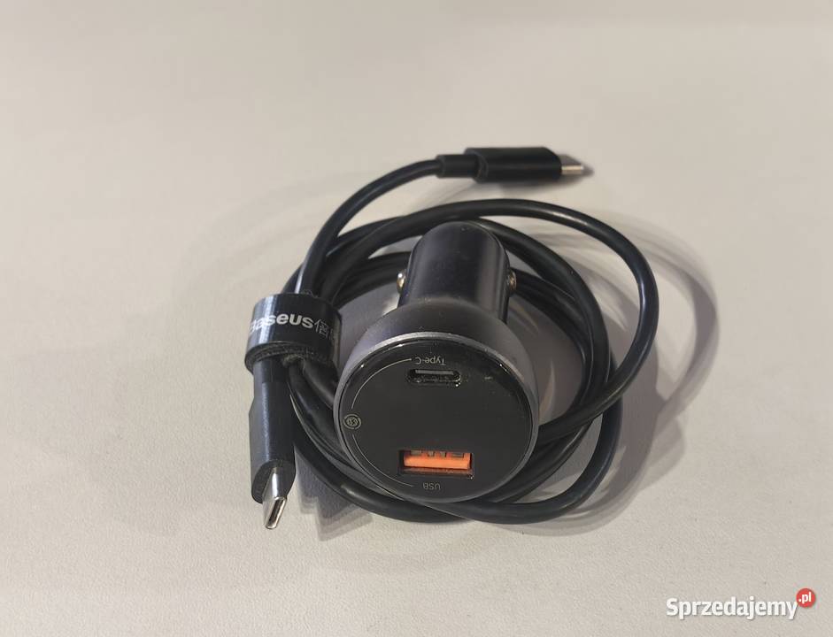 Ładowarka samochodowa Baseus Dual Quick Charger Ładowarki Inczew