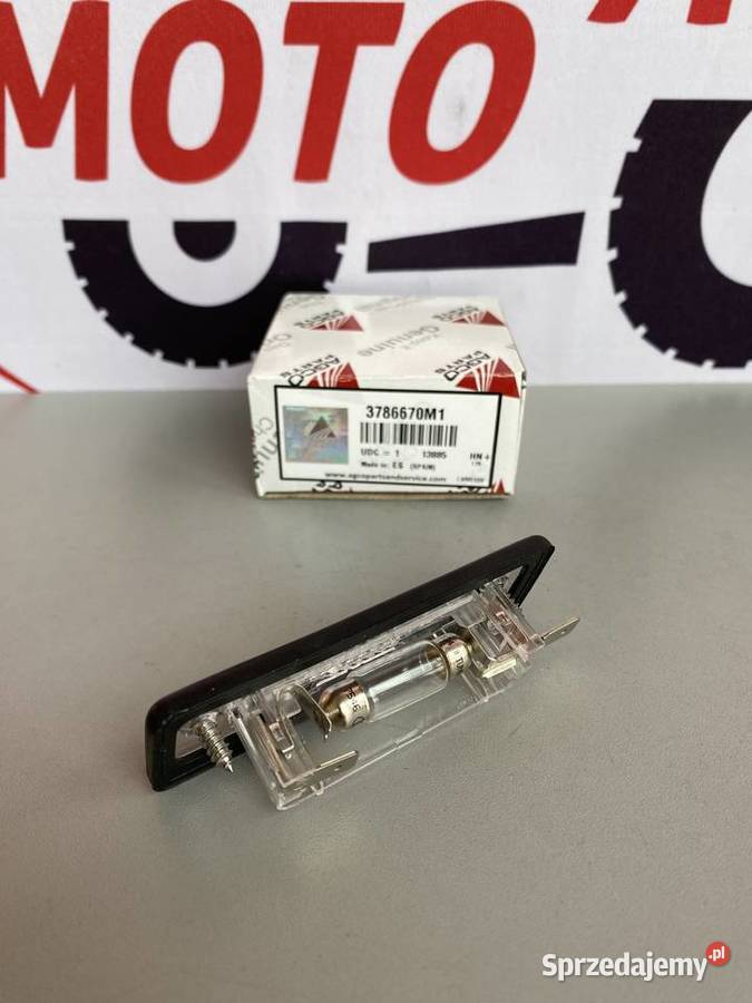 Oświetlenie tablicy rejestracyjnej Massey Białystok