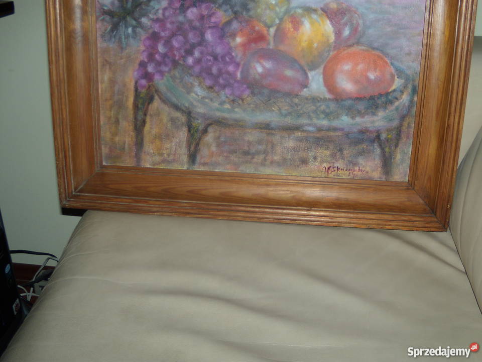 Martwa natura na płótnie sprzedam