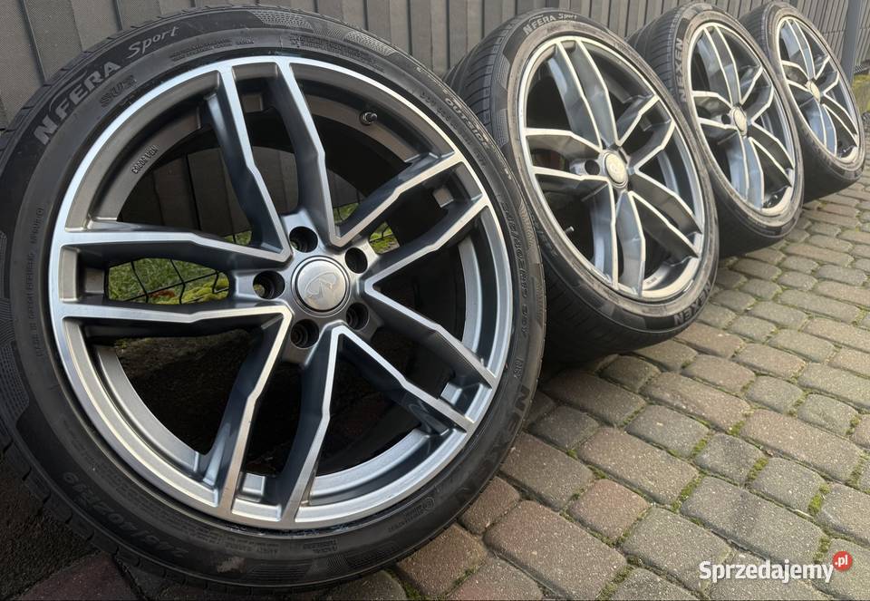 19 Infinity q50 q60 z czujnikami kola felgi wielkopolskie Lubasz sprzedam