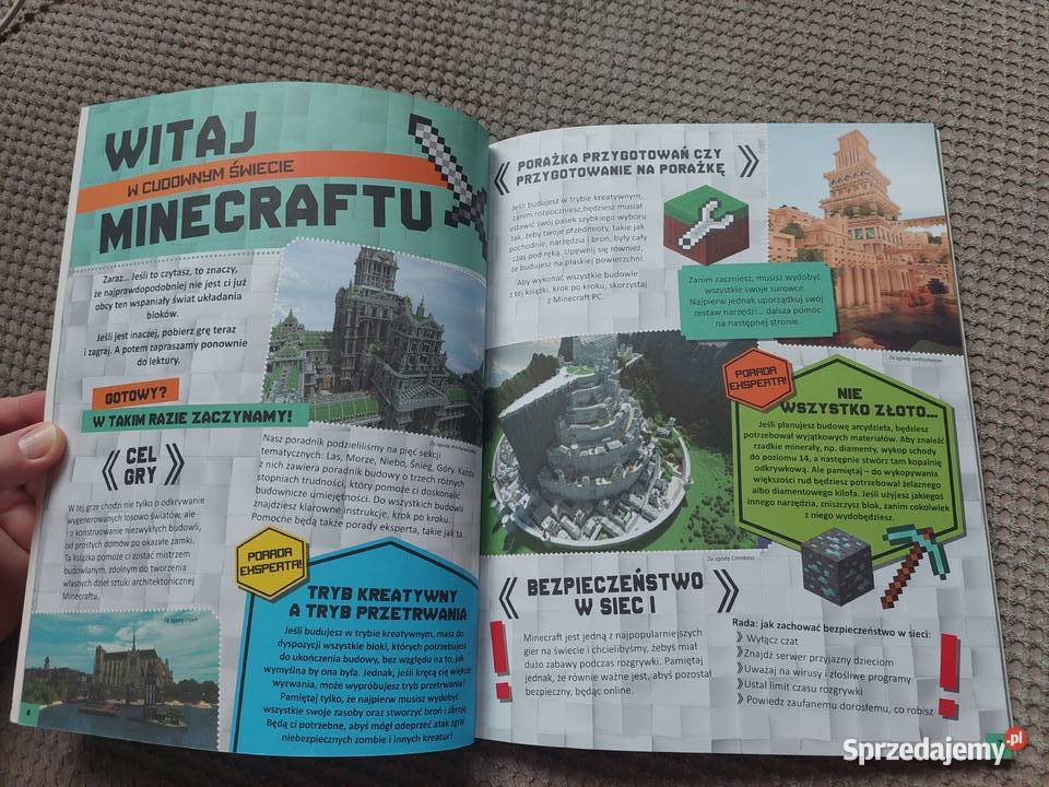 nowa MINECRAFT Niezbędnik mistrza budowlanego Kraków