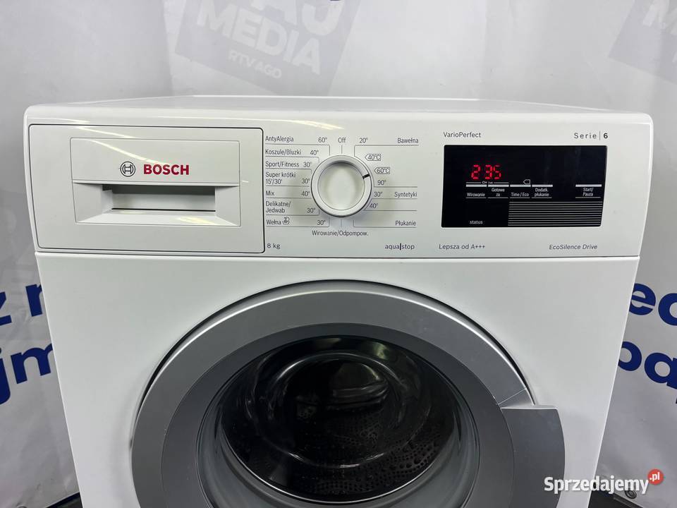 Pralka Bosch Mocna 8 1200 ob A DostawaGwarancja Pozostałe Pozostałe Wiejca