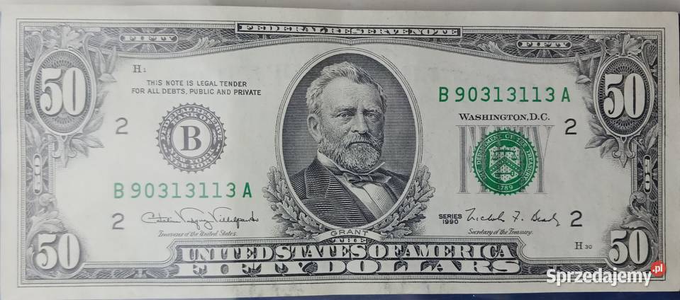 50 USA 1990 r men B Yorkokoło mennicze Konin sprzedam