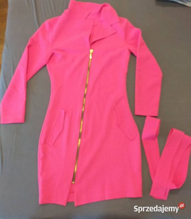 Płaszcz płaszczyk tunika różowa Katowice