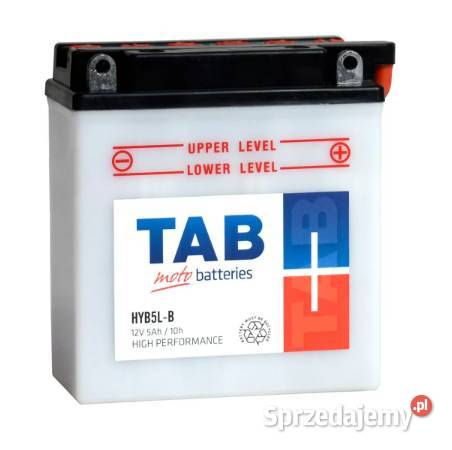 Akumulator motocyklowy TAB YB5LB HYB5LB 12V 5Ah Grudziądz sprzedam