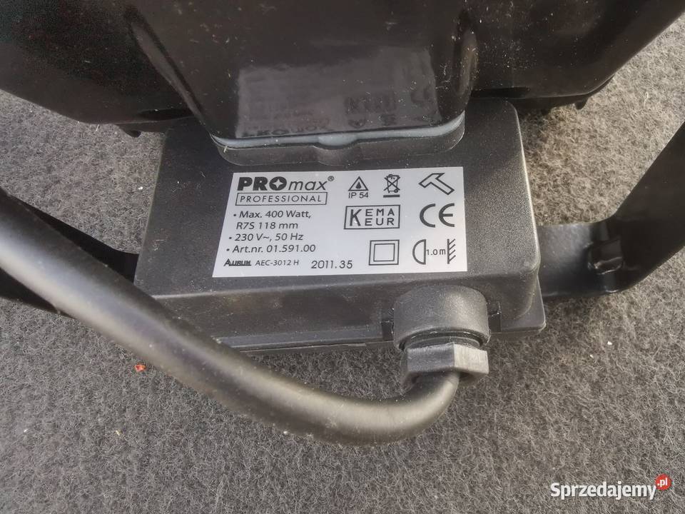 Halogen pro profesionall 400 watts DPD