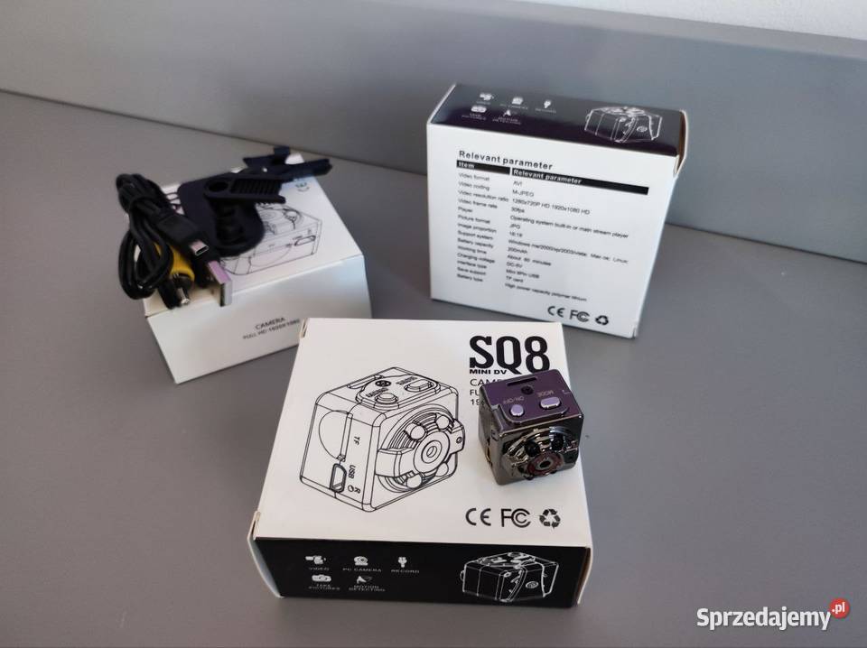 Zestaw Szpiegowski 2x Ukryte Mini Kamery Okulary Kamery mazowieckie Białobrzegi