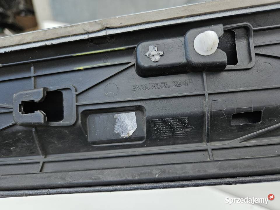 SKODA SUPERB III 3 3V0 LISTWA DRZWI PRAWY PRZÓD Międzychód