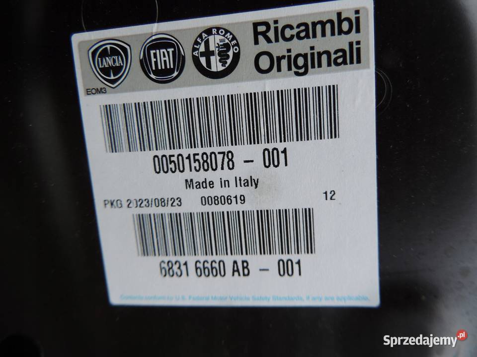 fiat ducato boxer jumper lift 14 maska nowa oryg osobowe