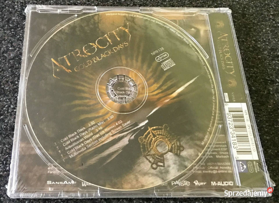 Atrocity feat Yasmin Atrocity singiel Dwie płyty Kosorowice