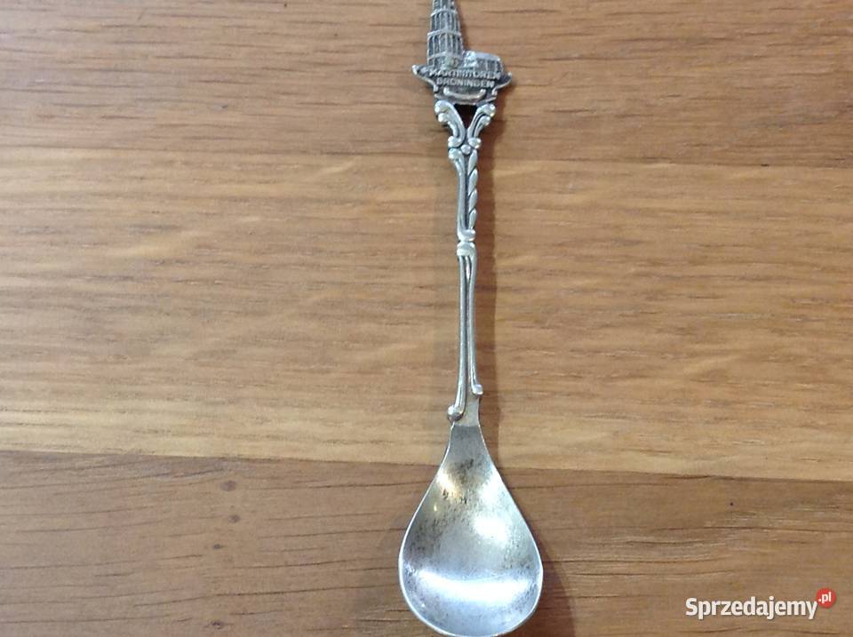 Mała Łyżeczka Srebrna STARA Sygnowana sprzedam