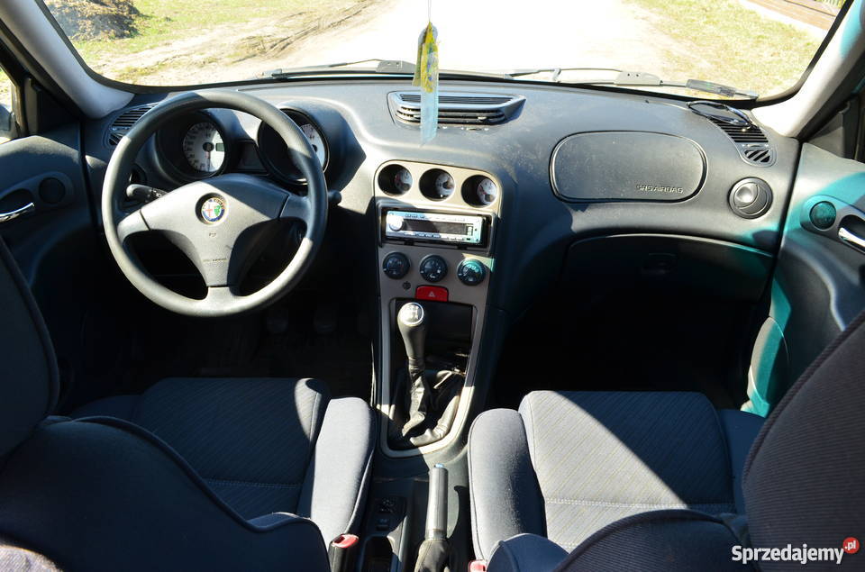 Alfa Romeo 156 Sedan 1999 18 GAZ LPG niebieski mazowieckie Błonie