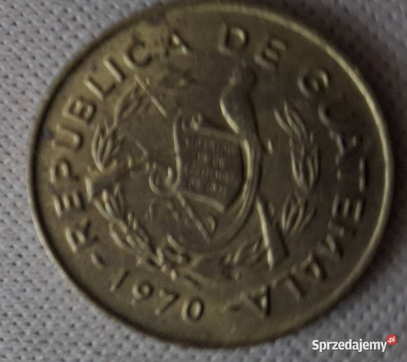 GW ATEMALA1 CENTAVO1970 r Legionowo