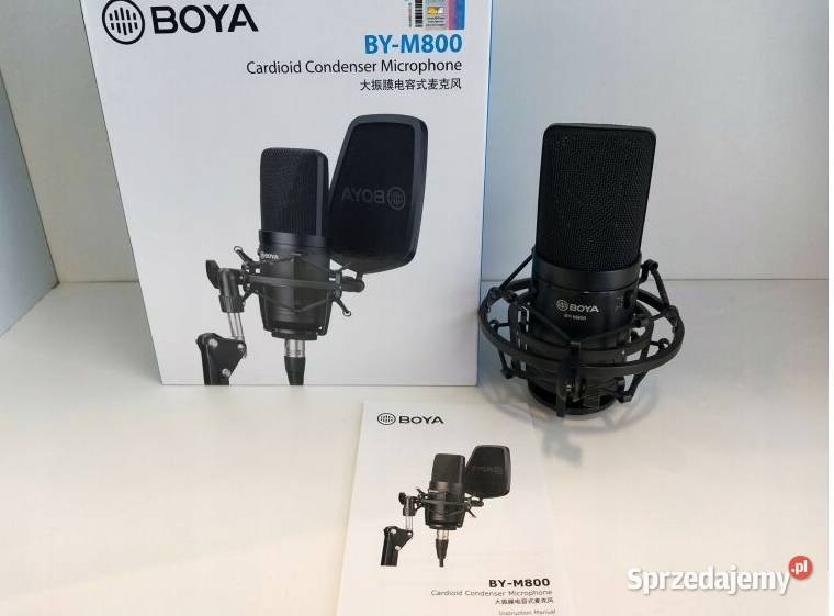 Mikrofon BYM8000P Profesjonalny NOWY Pozostałe Bydgoszcz