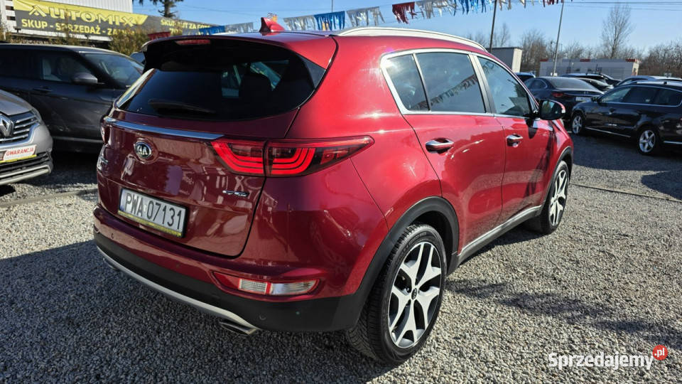 Kia Sportage Przepiękny KOLOR GT LINE 20 d136 manualna Świdnica