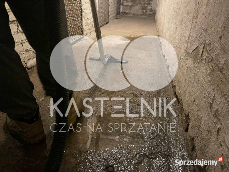 Sprzątanie zalaniach usuwanie szkód Nidzica